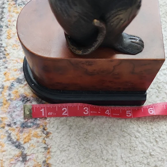 Bronze Monkey Bookends - Picture 8 of 9